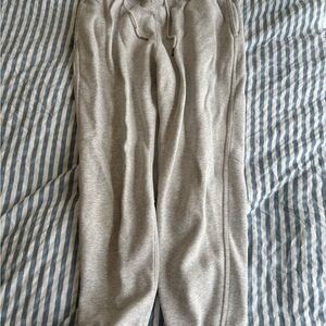 Abercrombie & Fitch Light Gray Relaxed Sweatpants